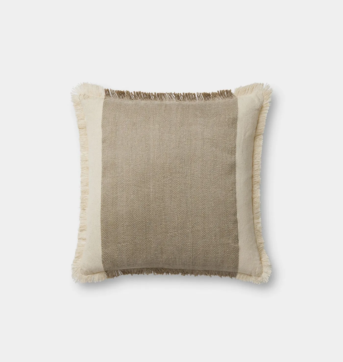 Seraphina Pillow 18'' x 18'' Ivory / Earth