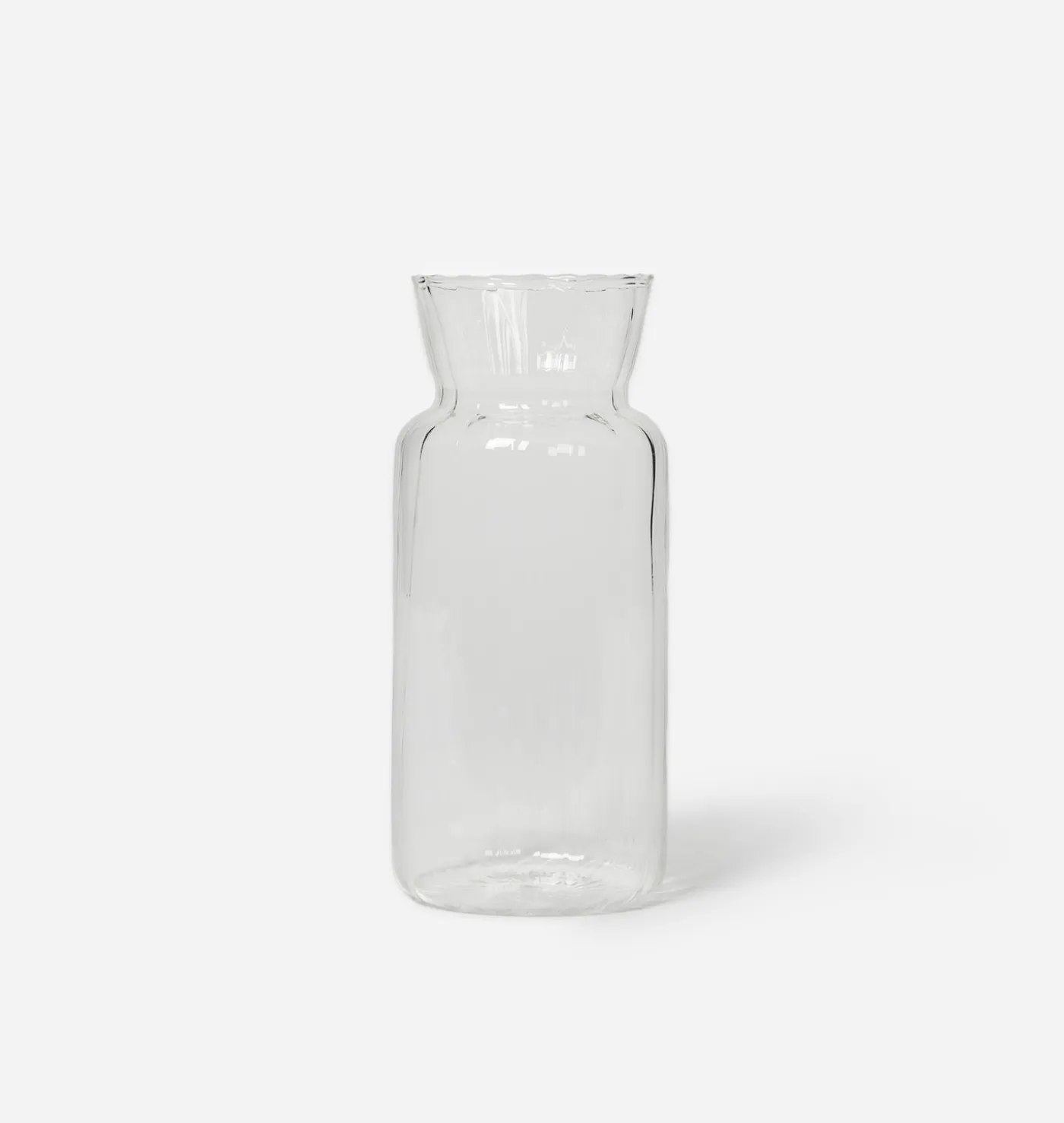 Silva Ribbed Glass Vase