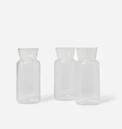 Silva Ribbed Glass Vase