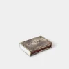Silver Stamped Matchbox