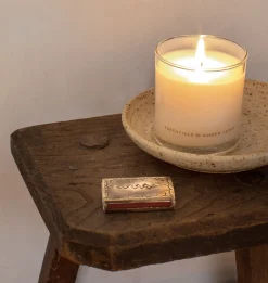 Silver Stamped Matchbox