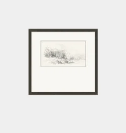 Sketchbook Landscape Memories 1 Framed Print 21" x 20"
