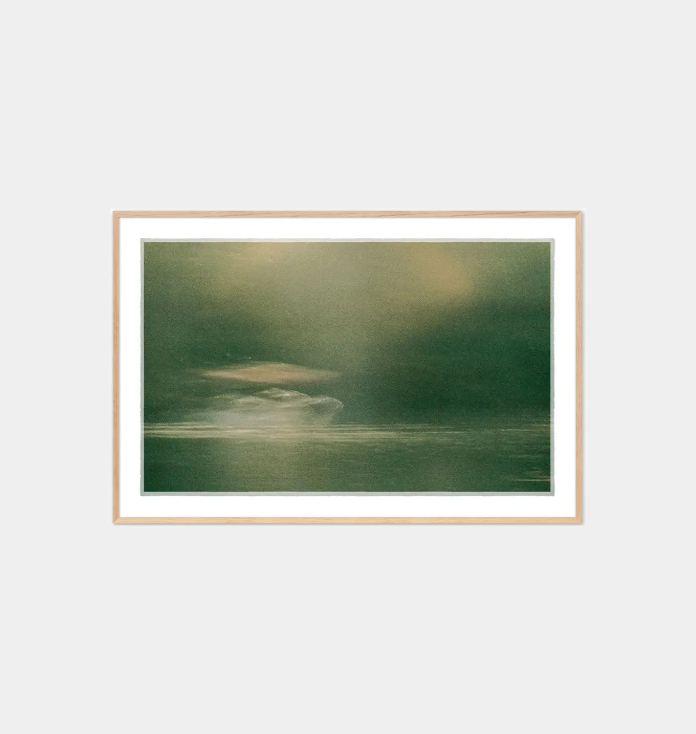 Skyline Film Rowing Docks Framed Print