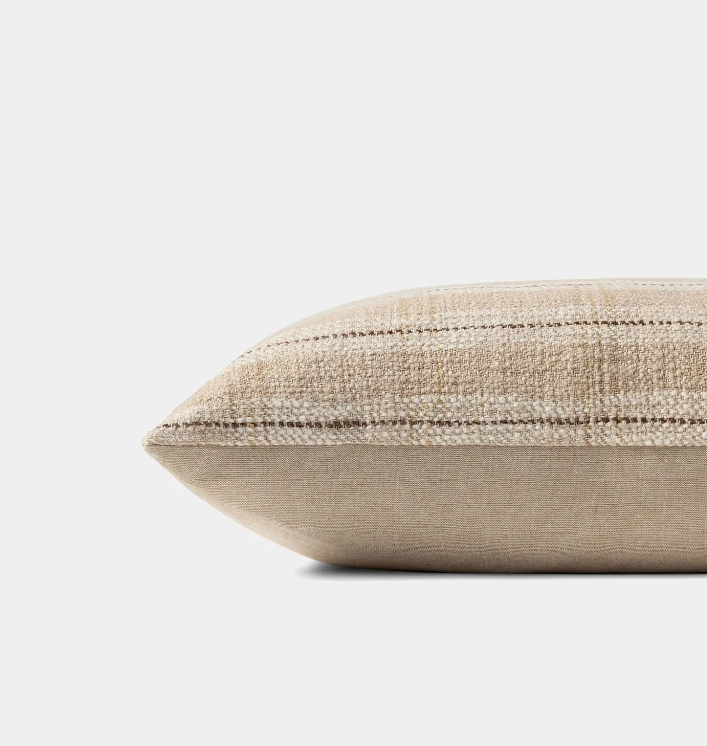 Stockton Pillow Sand / Multi 22" x 22"