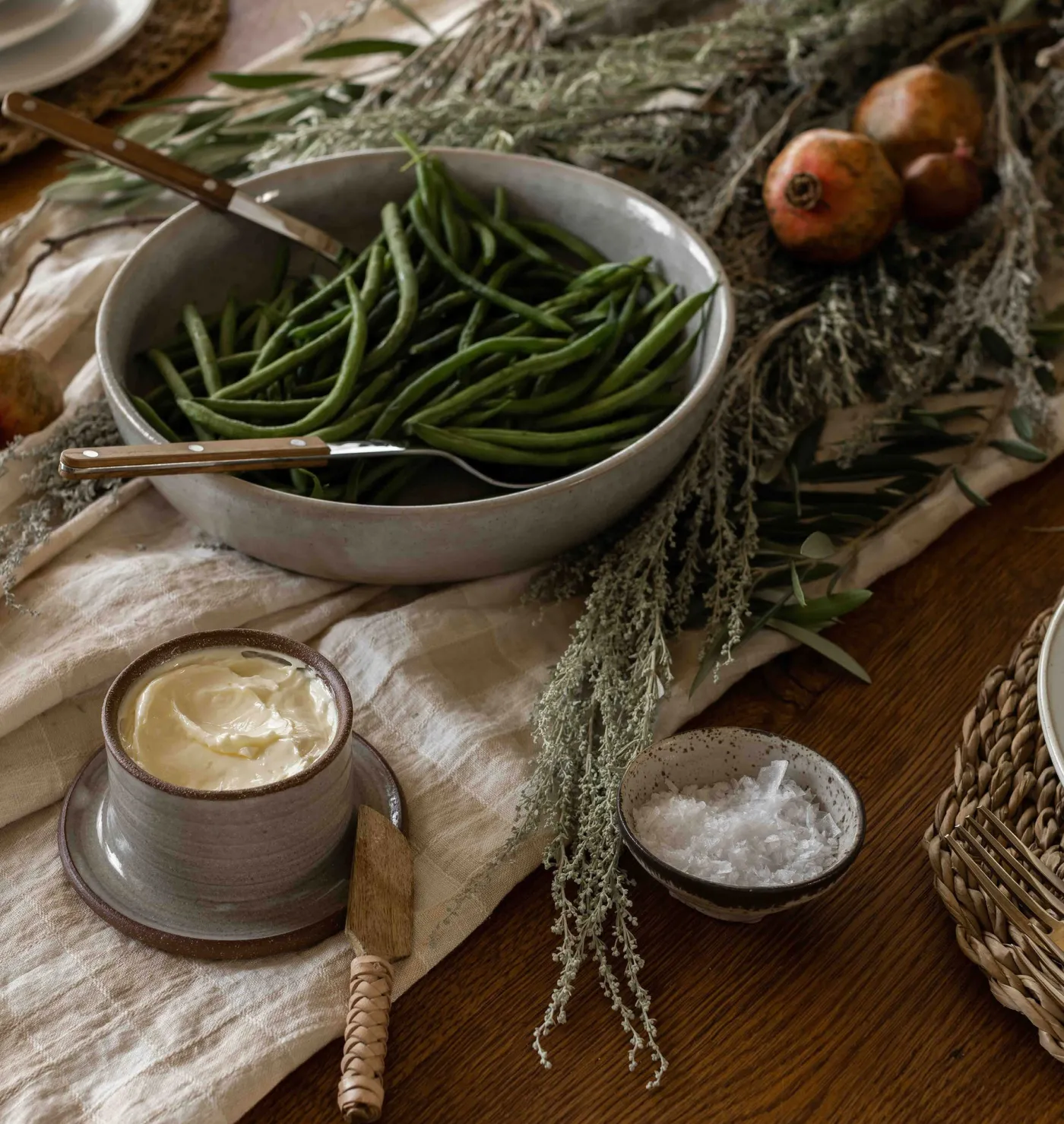 Stoneware Serving Bowl