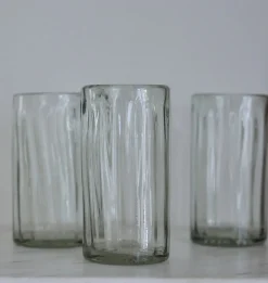 Sucely Handblown Fluted Glass