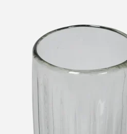 Sucely Handblown Fluted Glass