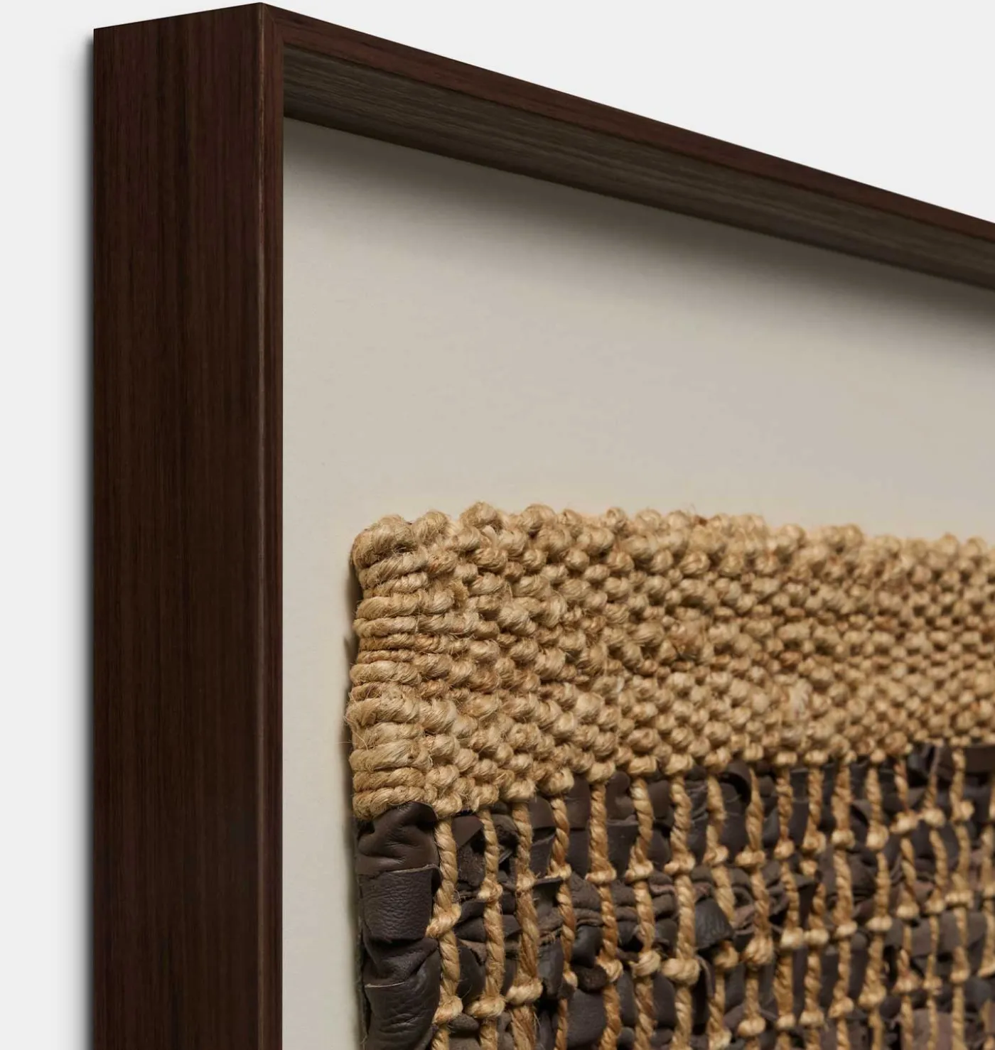 Sycamore Natural / Brown 56" x 31" Framed Wall Art