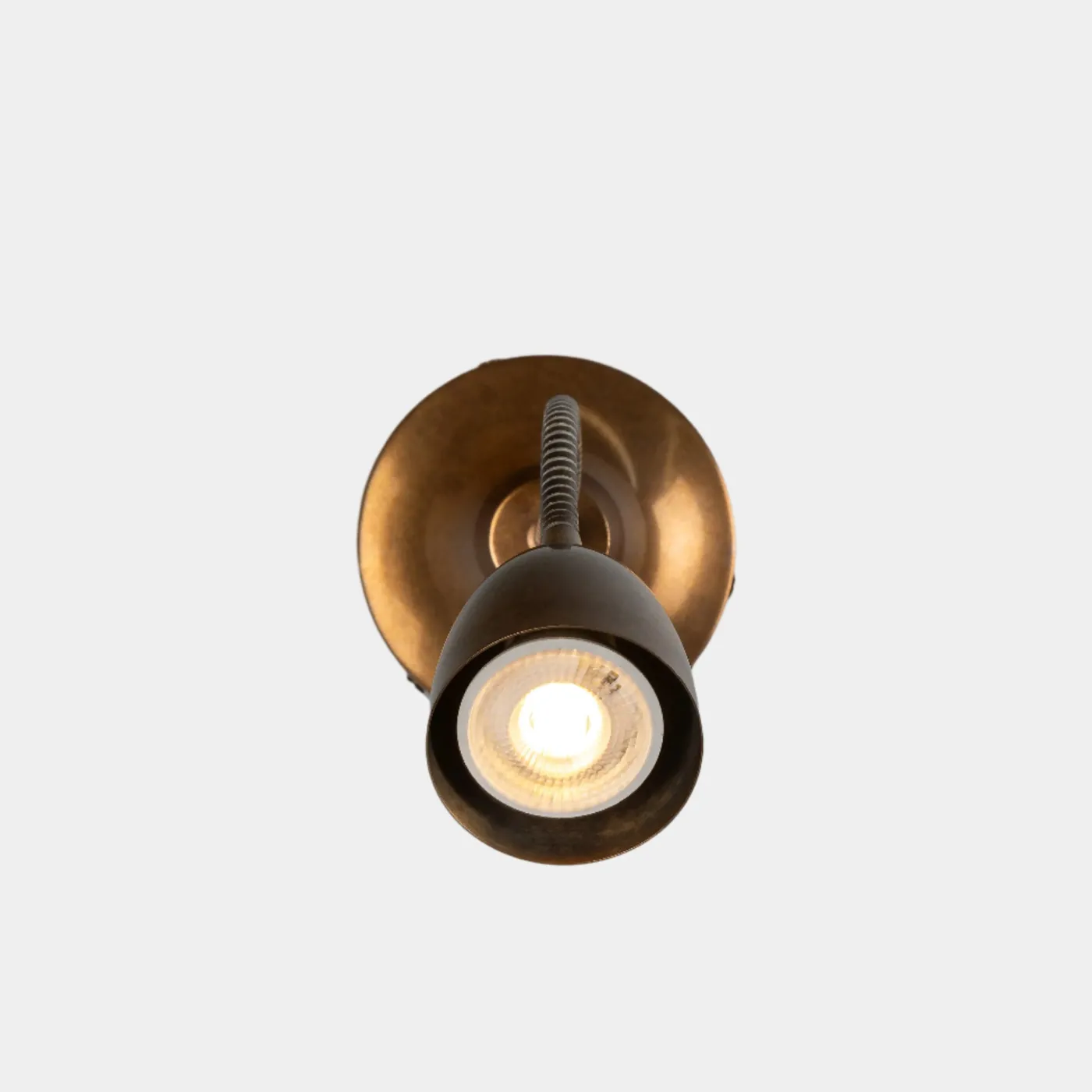 Sydney Loft Wall Light Antique Brass