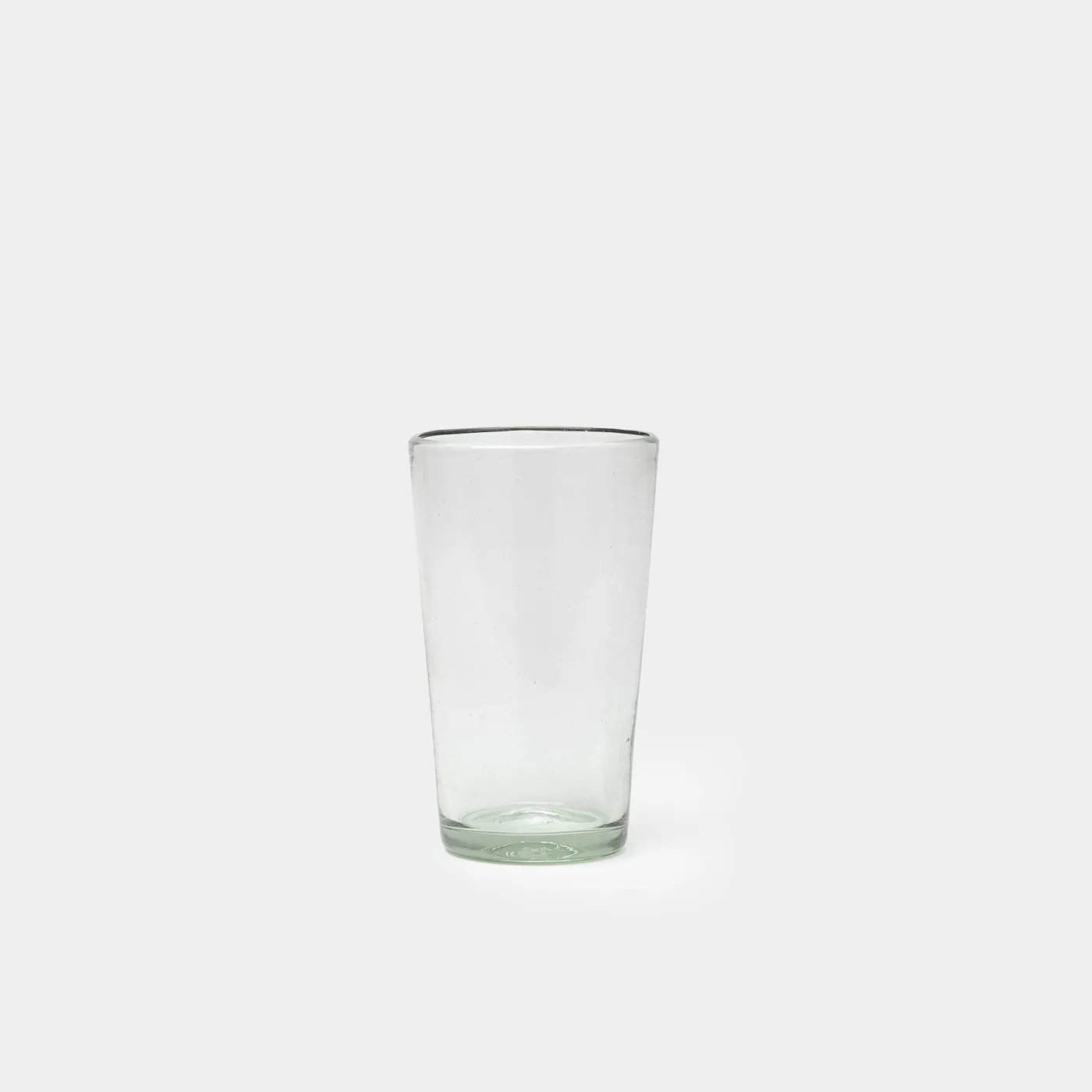 Tapered Recycled Glassware
