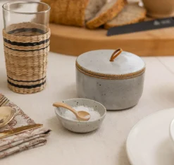 Teak Salt Spoons S/4