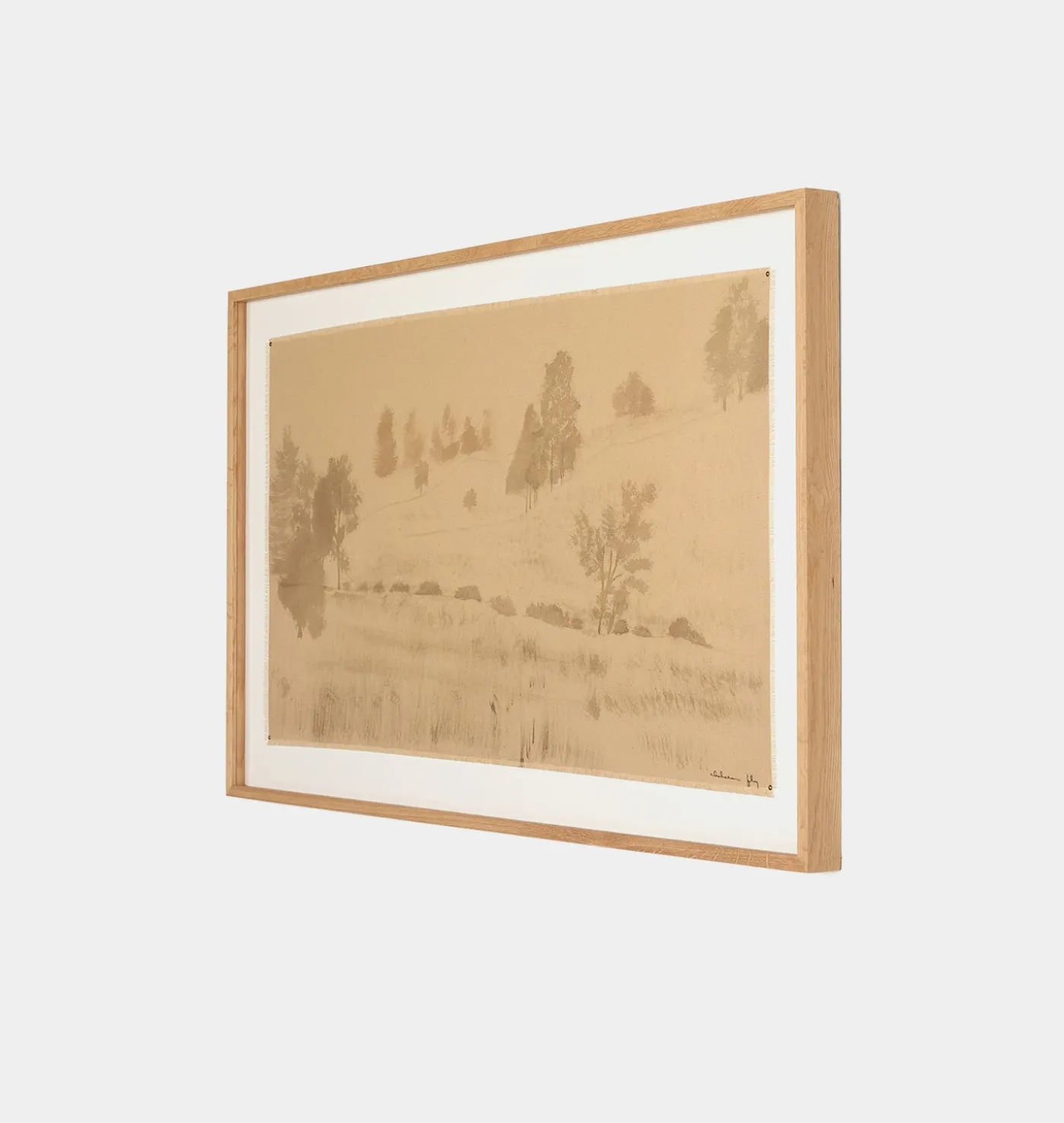 The Hills by Chelsea Fly Framed Print