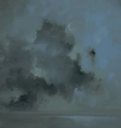 The Moon and the Sea Unframed Print