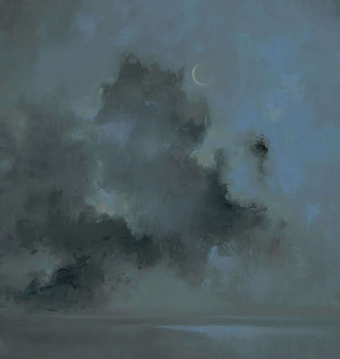 The Moon and the Sea Unframed Print