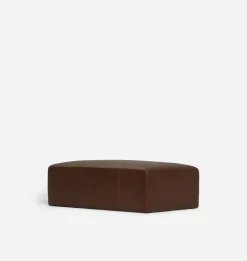 Tocho Leather Ottoman