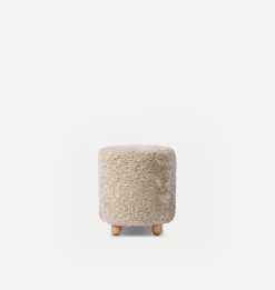 Tocho Shearling Footed Stool