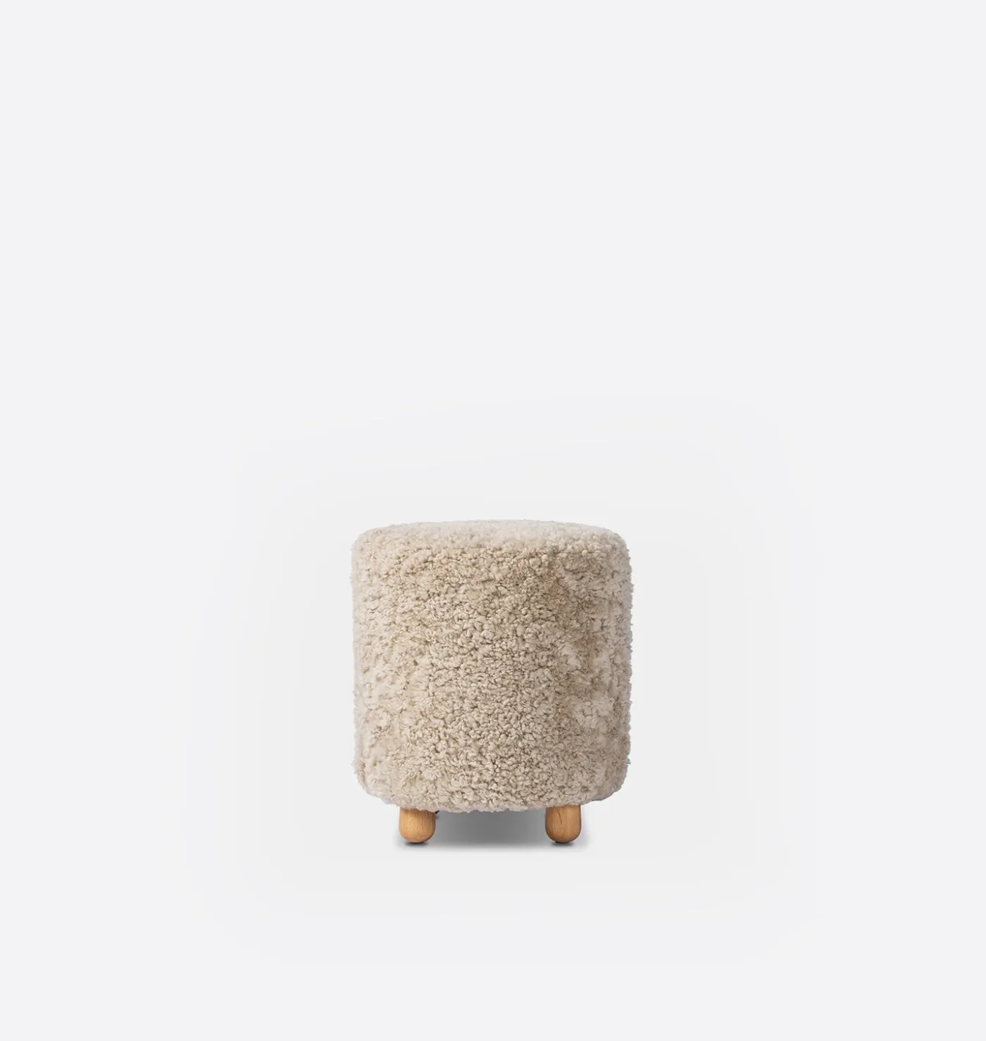 Tocho Shearling Footed Stool