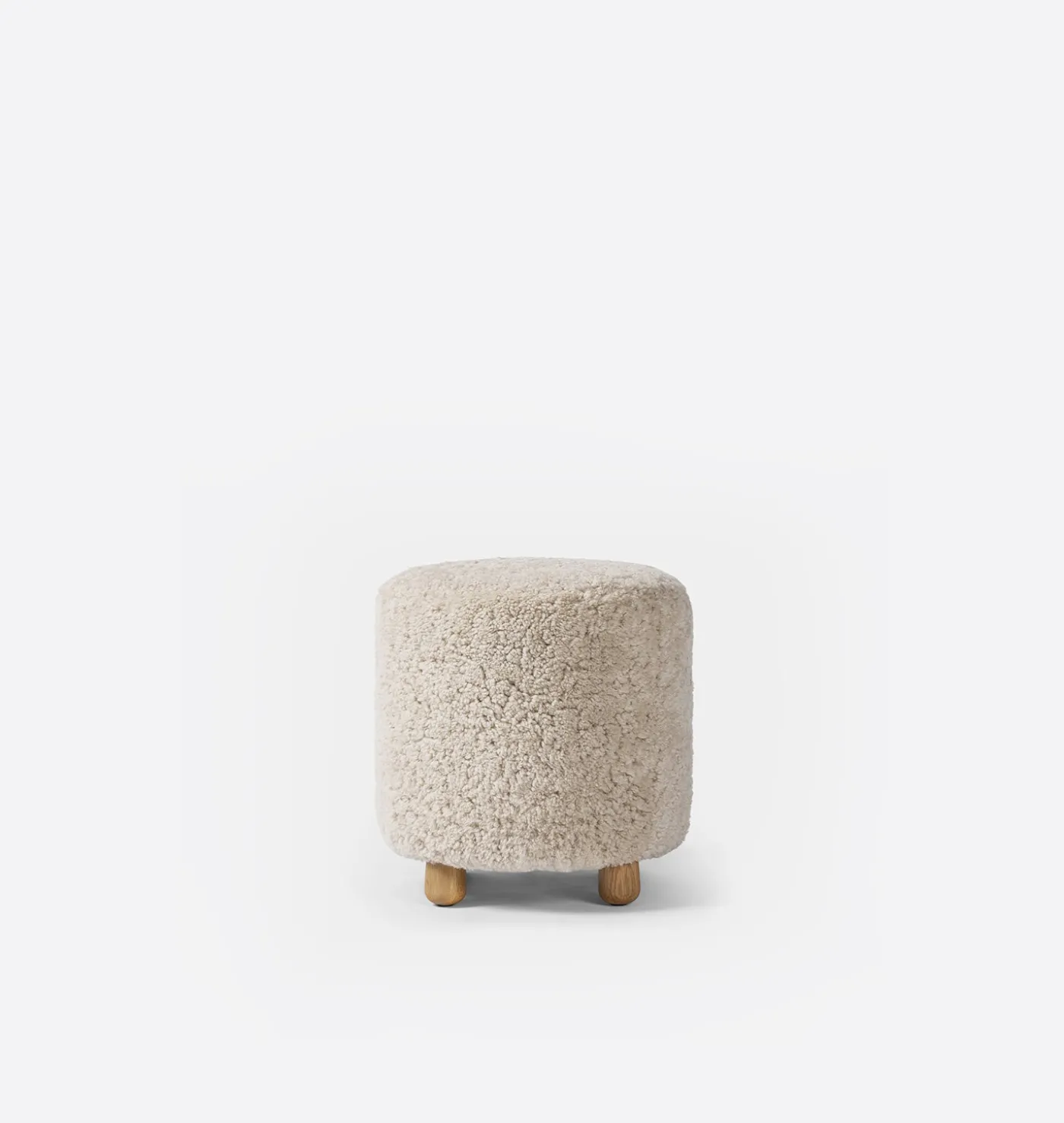 Tocho Shearling Footed Stool