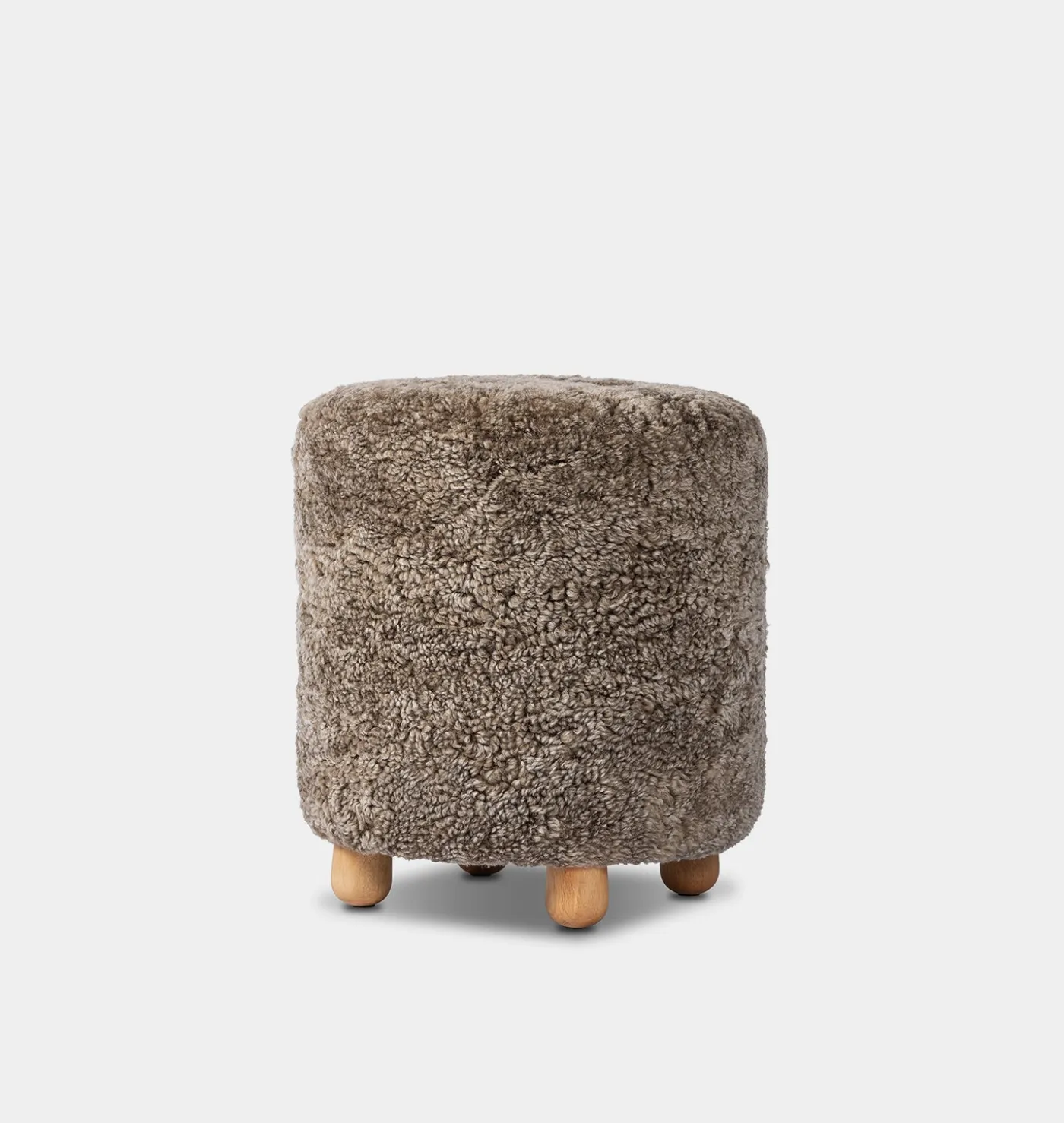 Tocho Shearling Footed Stool
