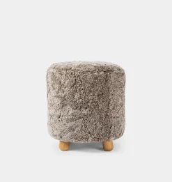 Tocho Shearling Footed Stool