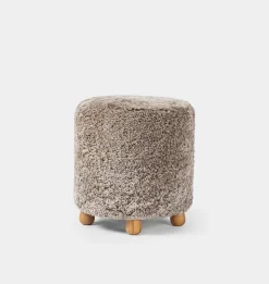 Tocho Shearling Footed Stool