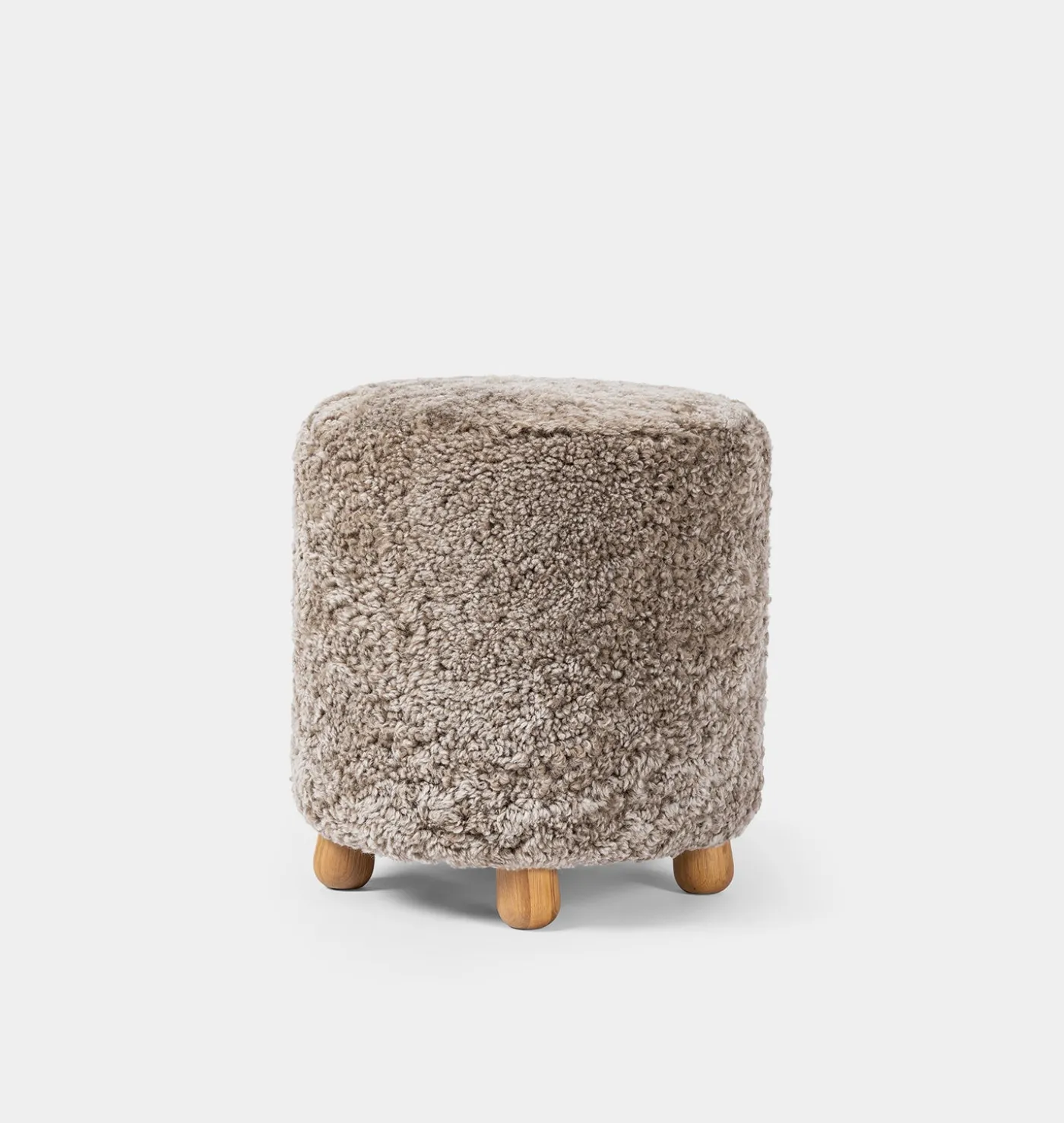 Tocho Shearling Footed Stool