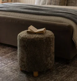Tocho Shearling Footed Stool