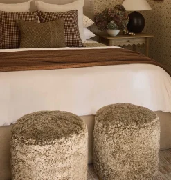Tocho Shearling Footed Stool