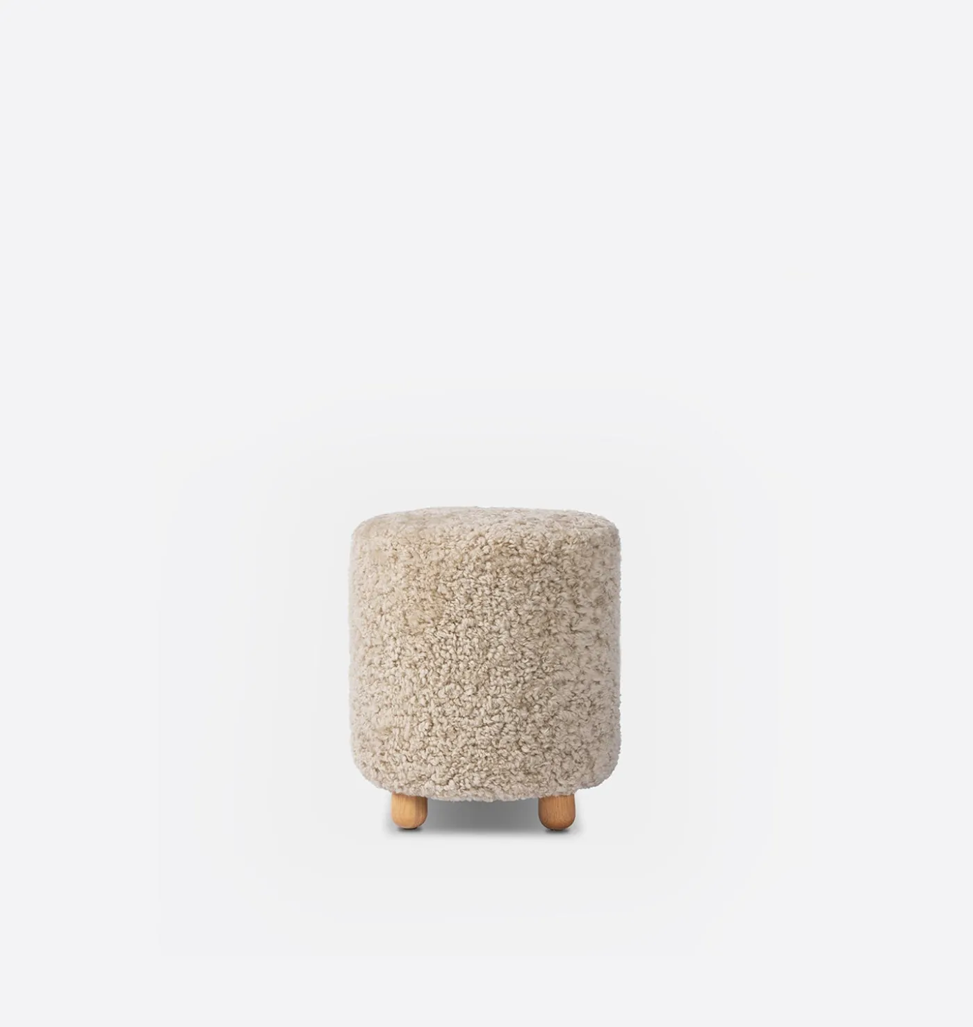 Tocho Shearling Footed Stool