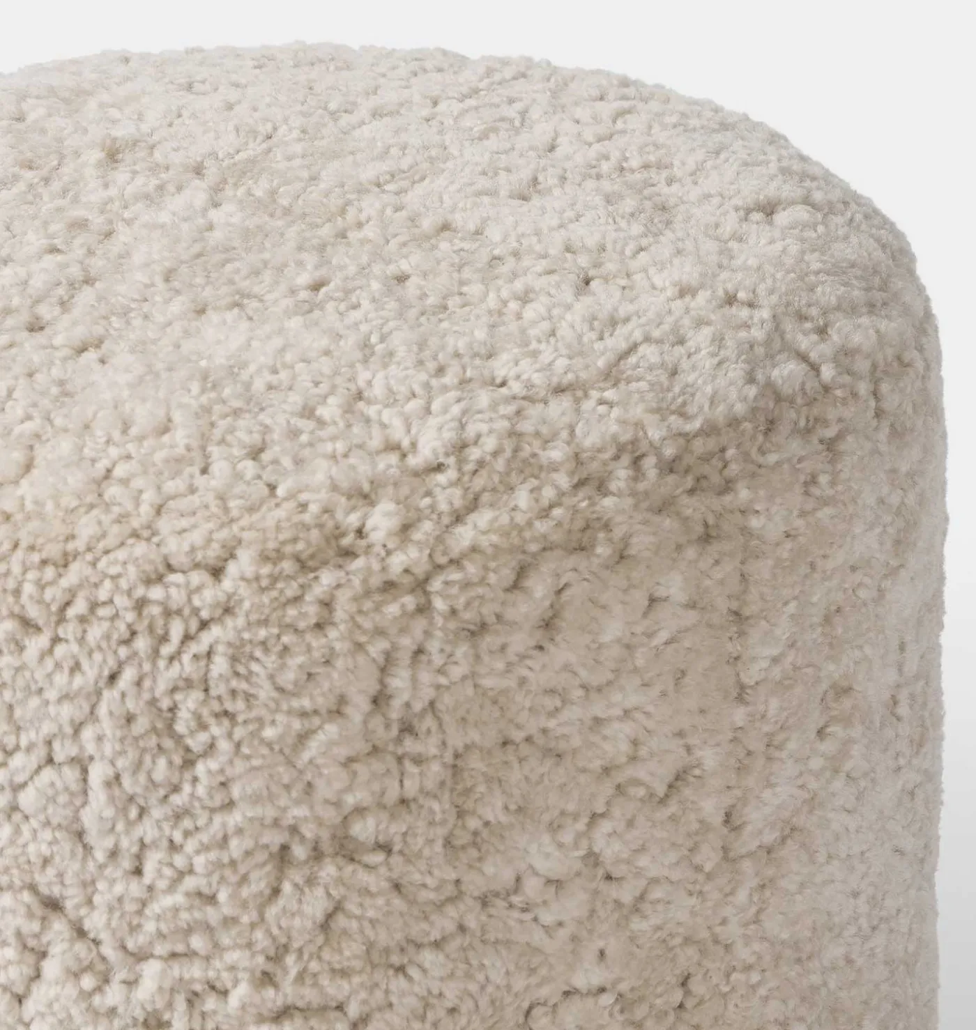 Tocho Shearling Footed Stool