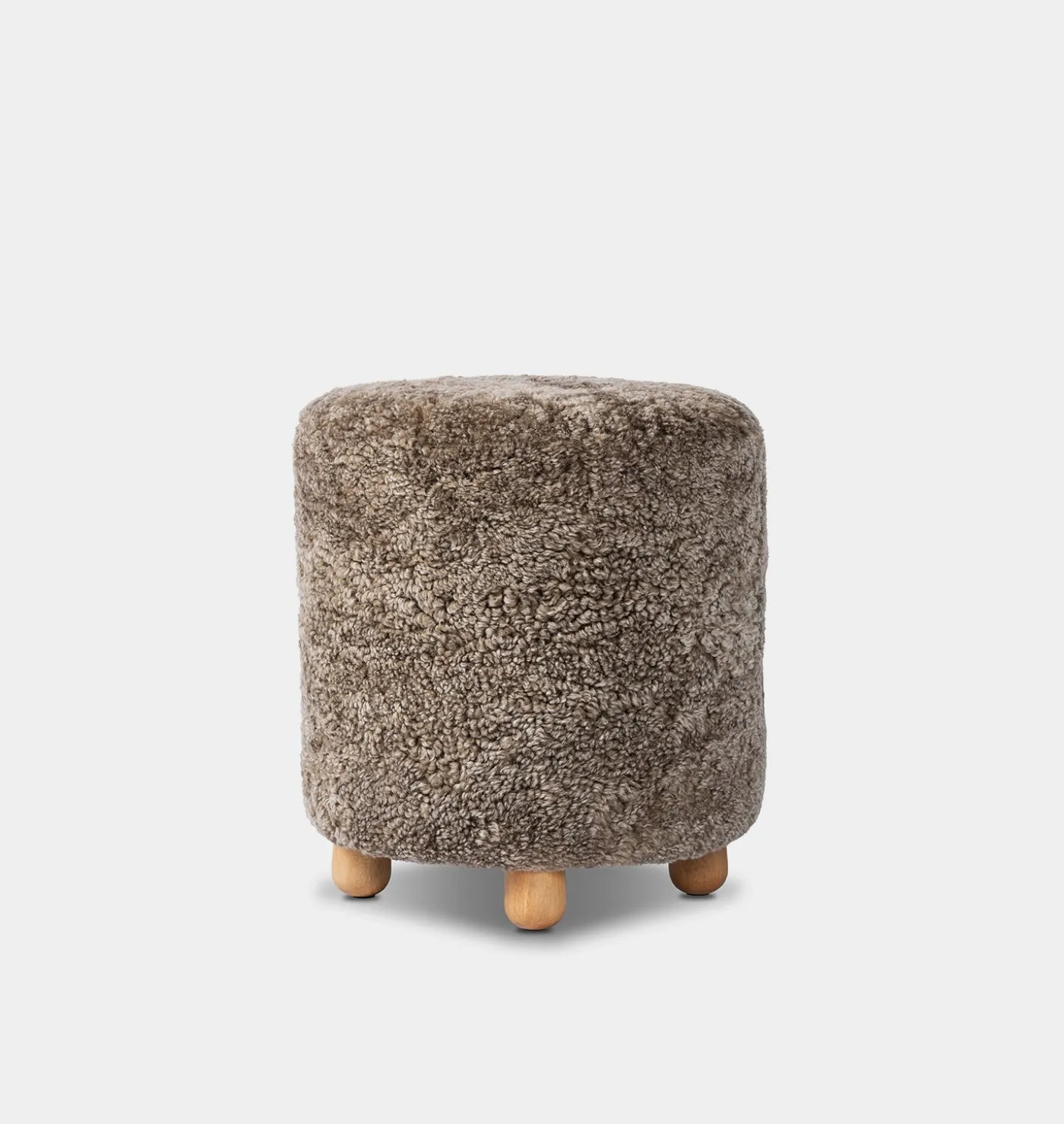 Tocho Shearling Footed Stool