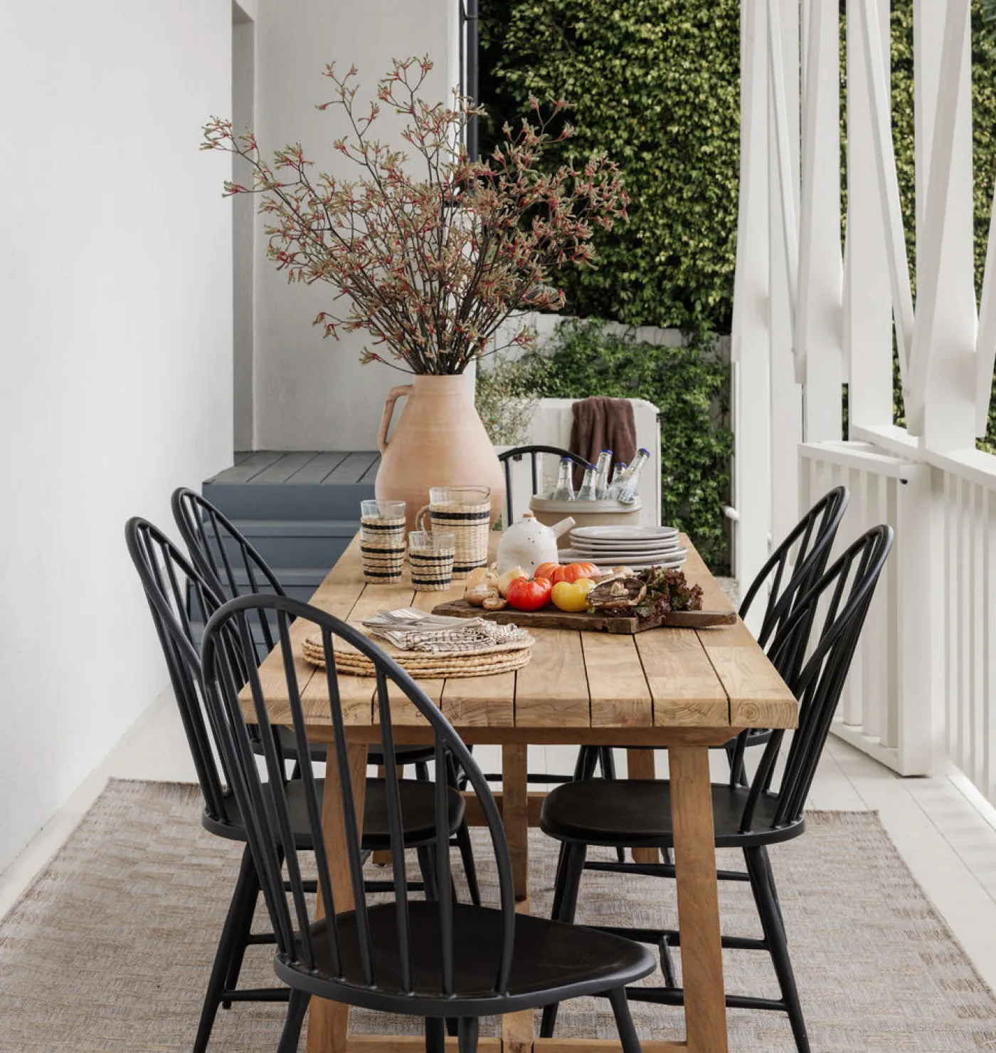 Topanga TOP-02 Natural / Silver Area Rug