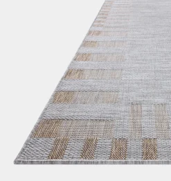 Topanga TOP-08 Silver / Natural Area Rug