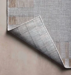 Topanga TOP-08 Silver / Natural Area Rug