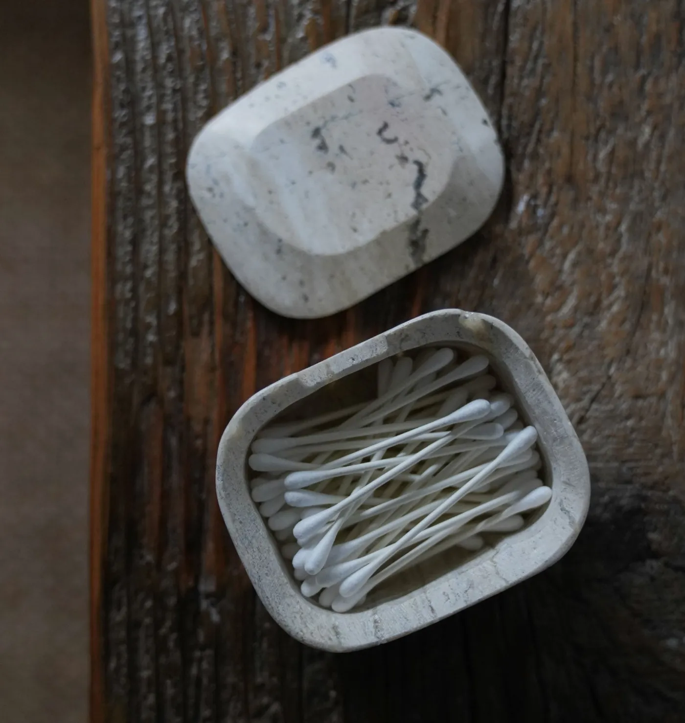 Travertine Container