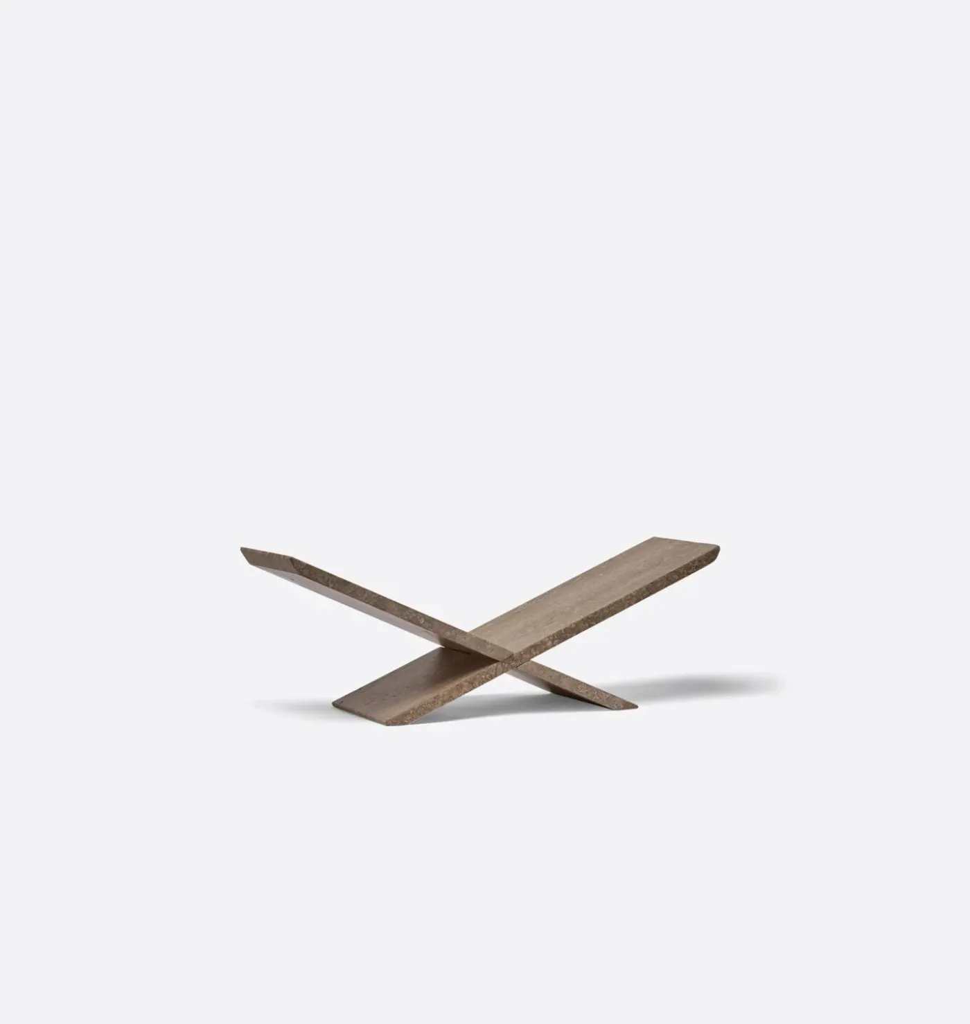 Trevor Travertine Book Stand