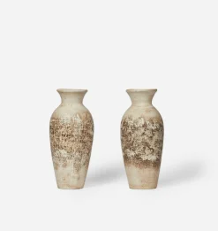 Urn Textured Stoneware Vessel