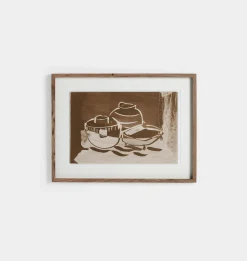 Vaisselle by Dan Hobday Framed Print