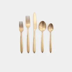Velo Gold Brush Flatware
