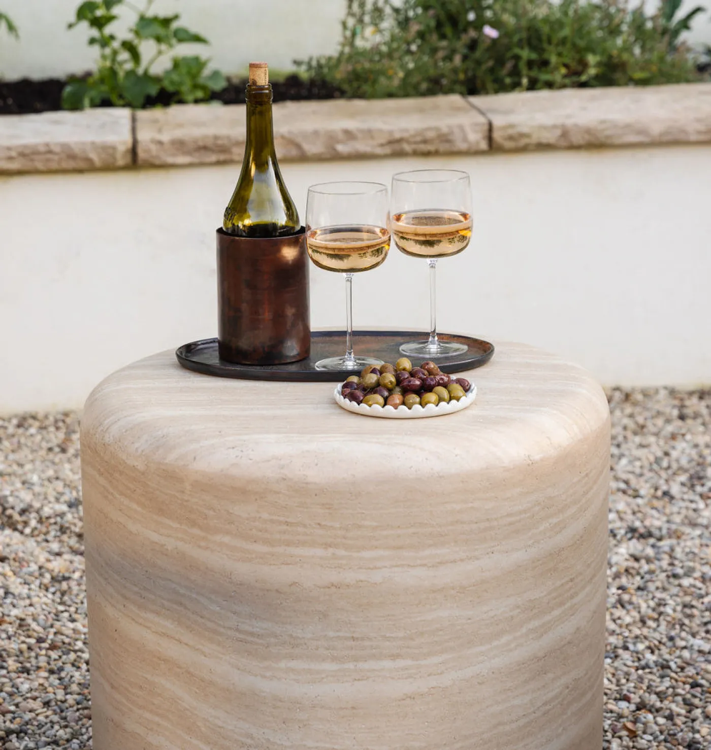 Venetia Outdoor End Table