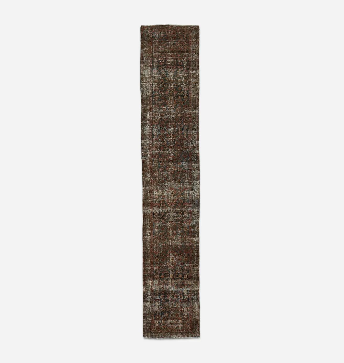 Vintage Hand Knotted Malayer Rug 3'0" x 16'2"