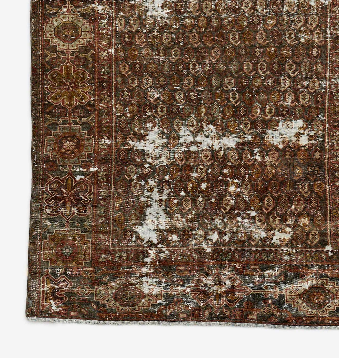 Vintage Hand Knotted Malayer Rug 3'11" x 5'0"