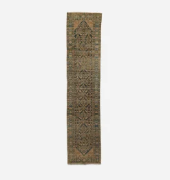 Vintage Hand Knotted Malayer Rug 3'3" x 15'1"