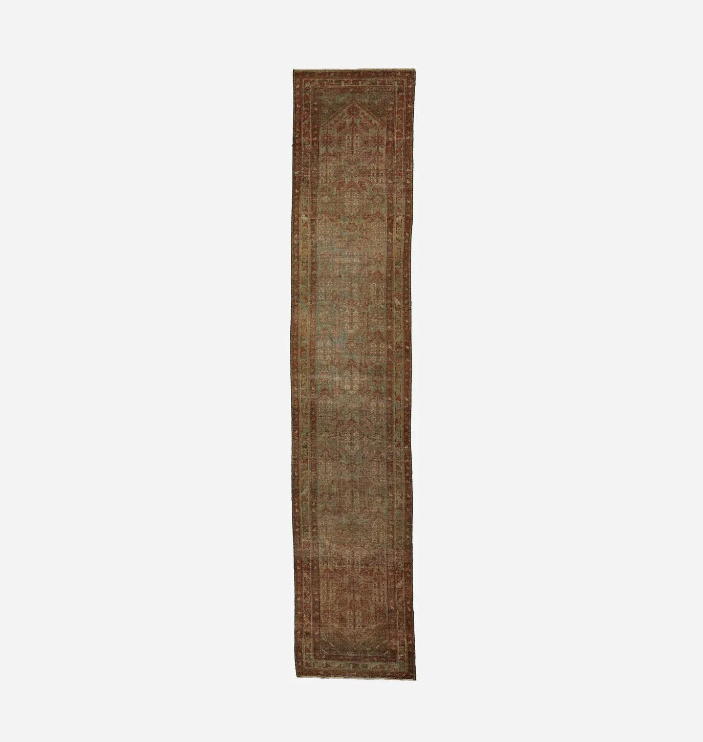 Vintage Handwoven Malayer Rug 3'5" x 17'5"