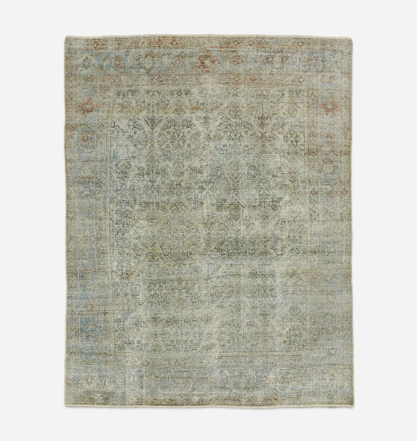 Vintage Mahal Rug 7'7" x 9'10"