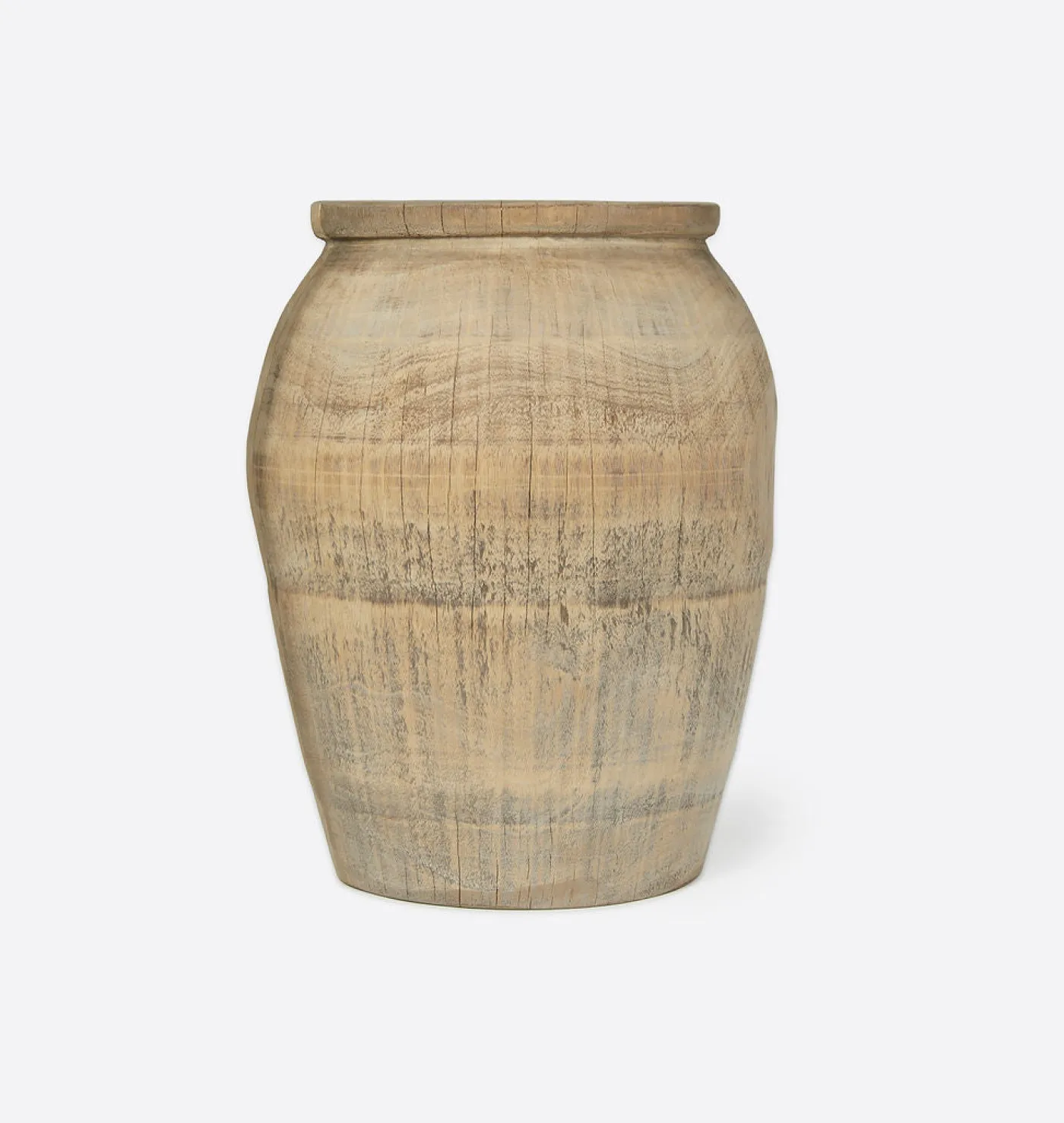 Vintage Reclaimed Wood Vessel