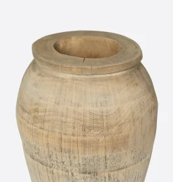 Vintage Reclaimed Wood Vessel