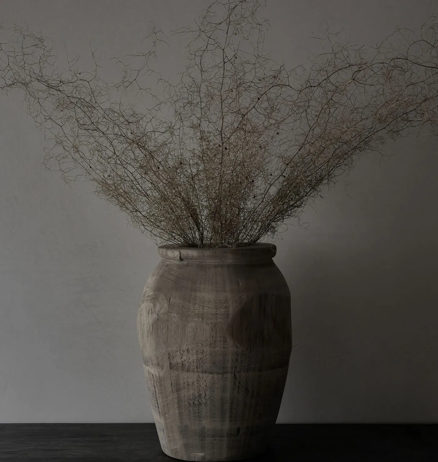 Vintage Reclaimed Wood Vessel