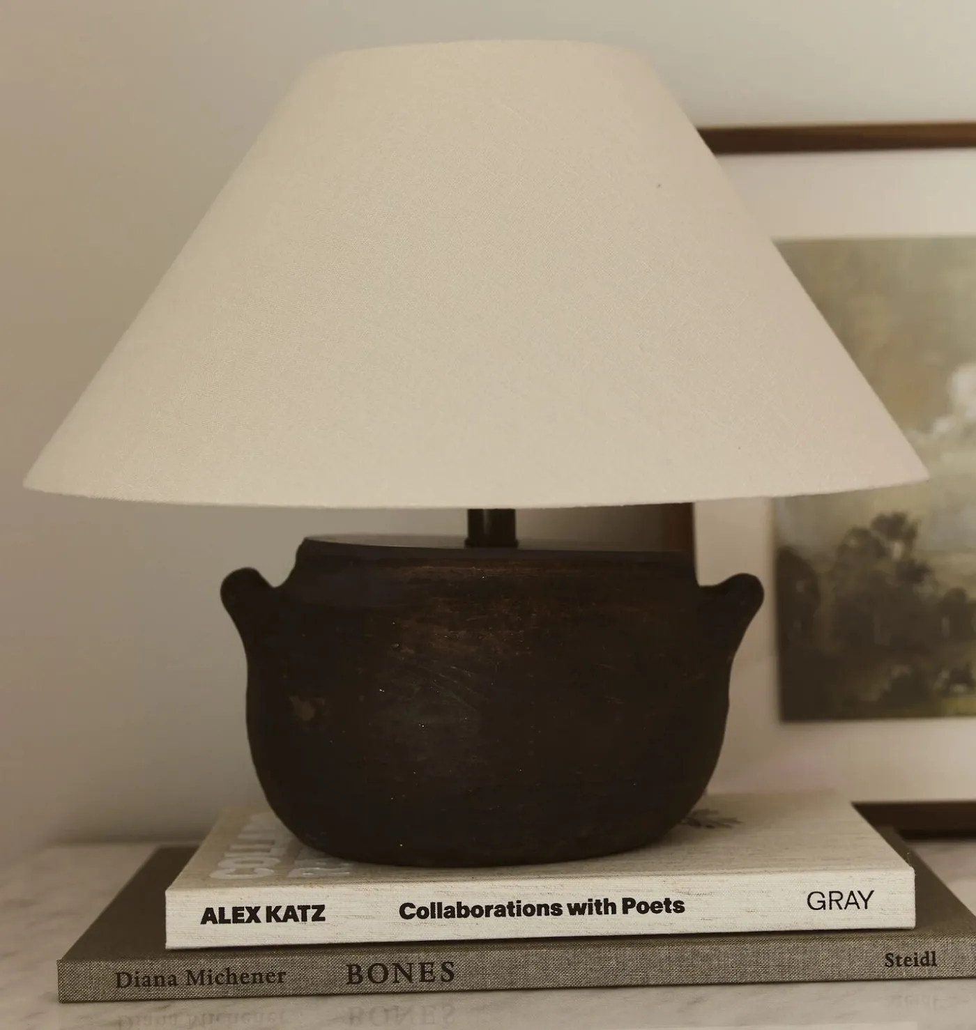 Vintage Turkish Pot Table Lamp IV