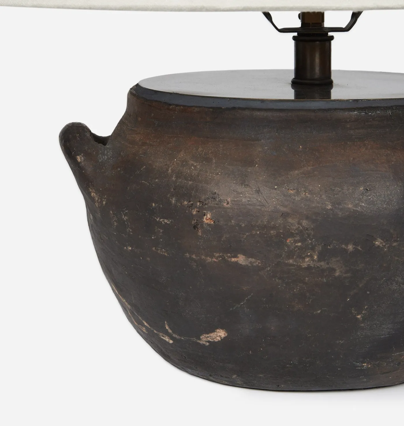 Vintage Turkish Pot Table Lamp XIII